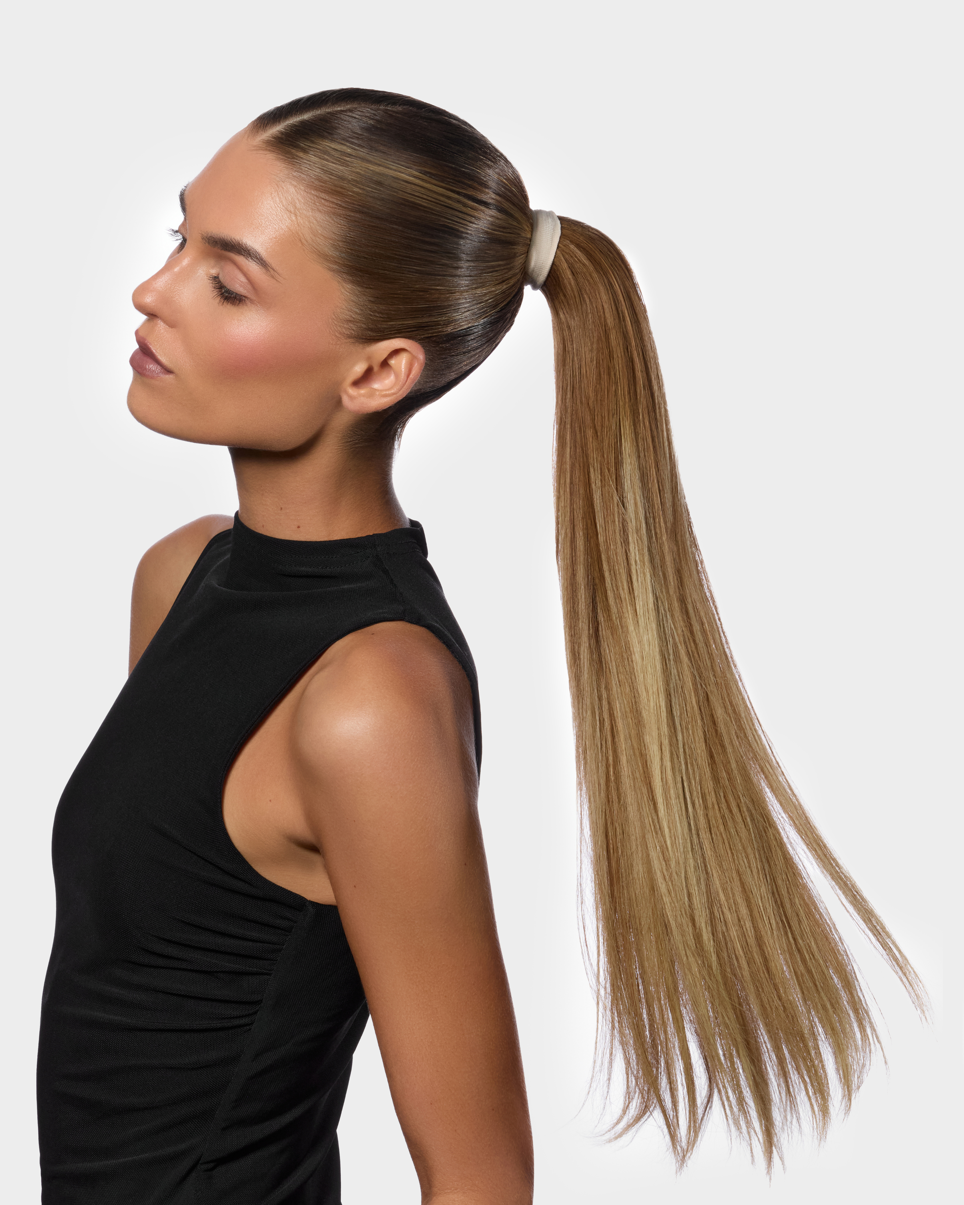 Biscotti Blend Ponytail Extension