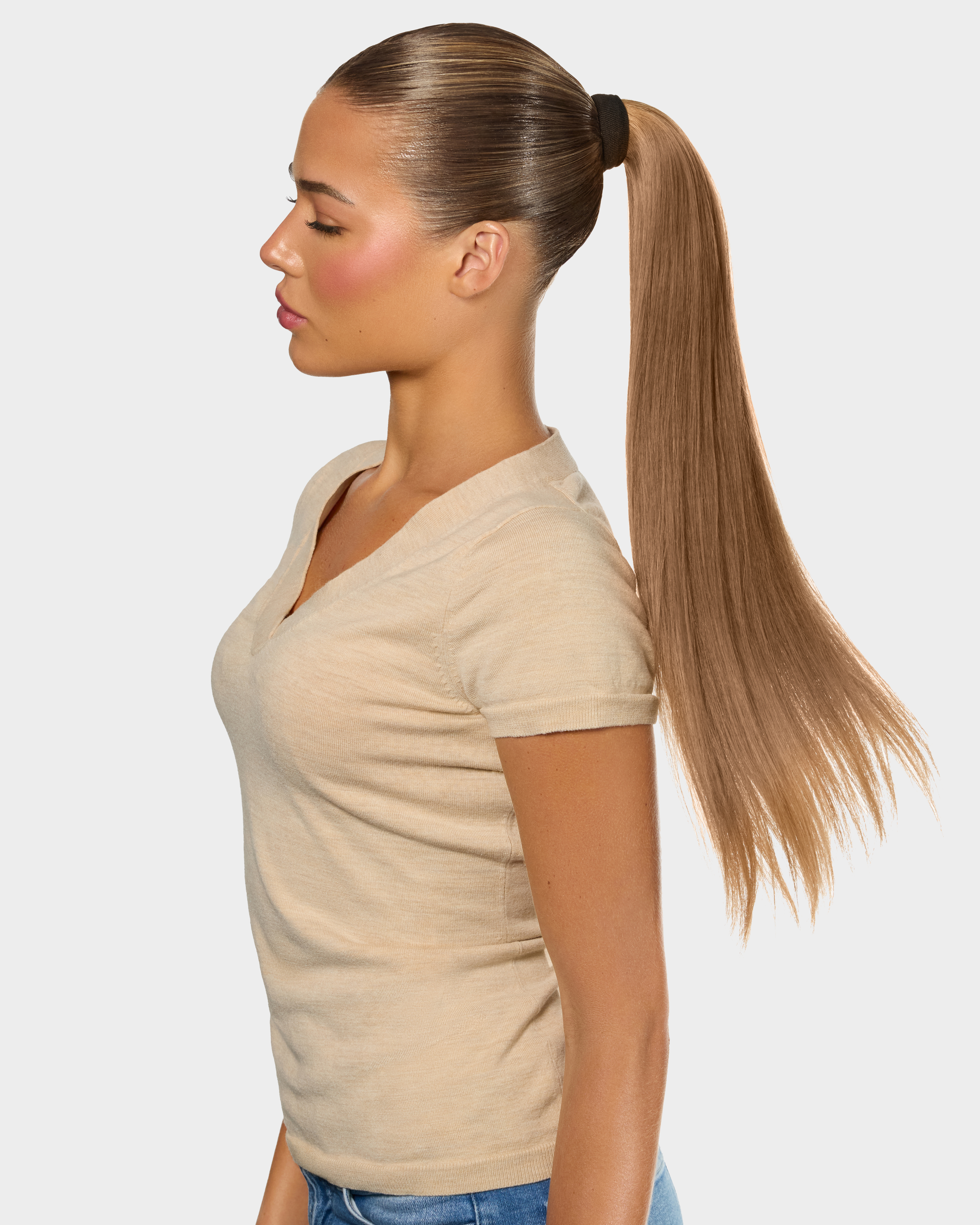 Desert Sand Ponytail Extension