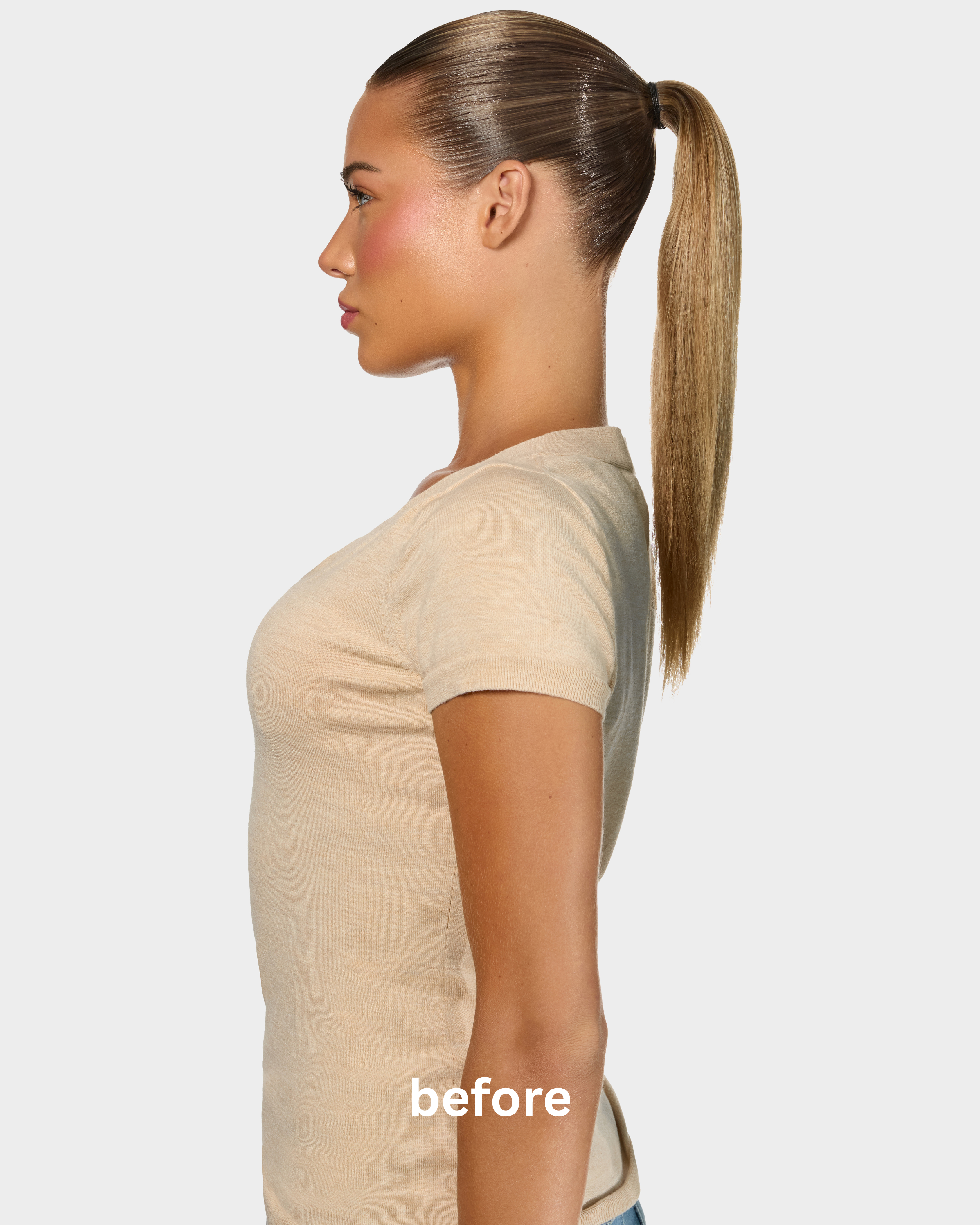 Desert Sand Ponytail Extension