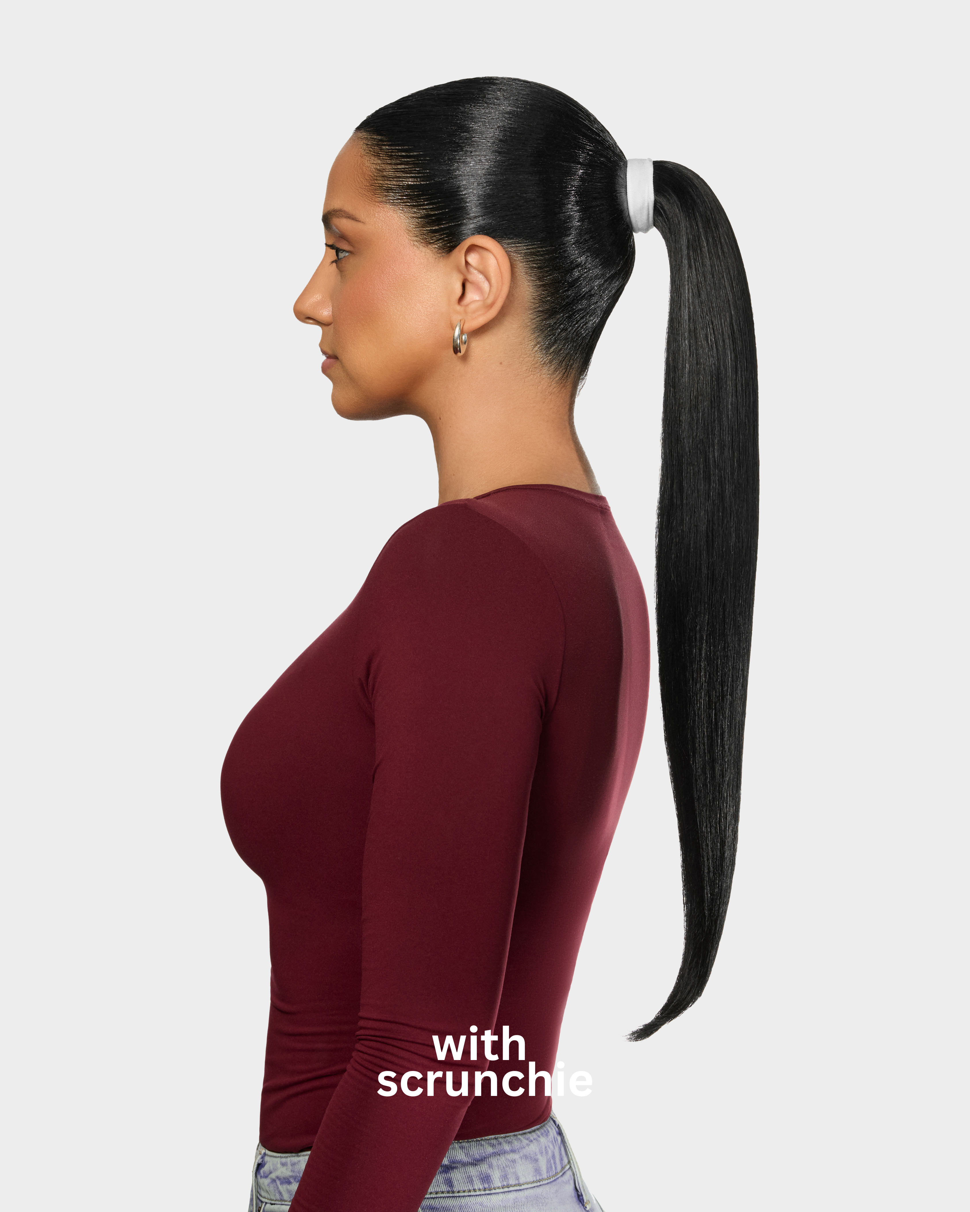 Midnight Noir Ponytail Extension