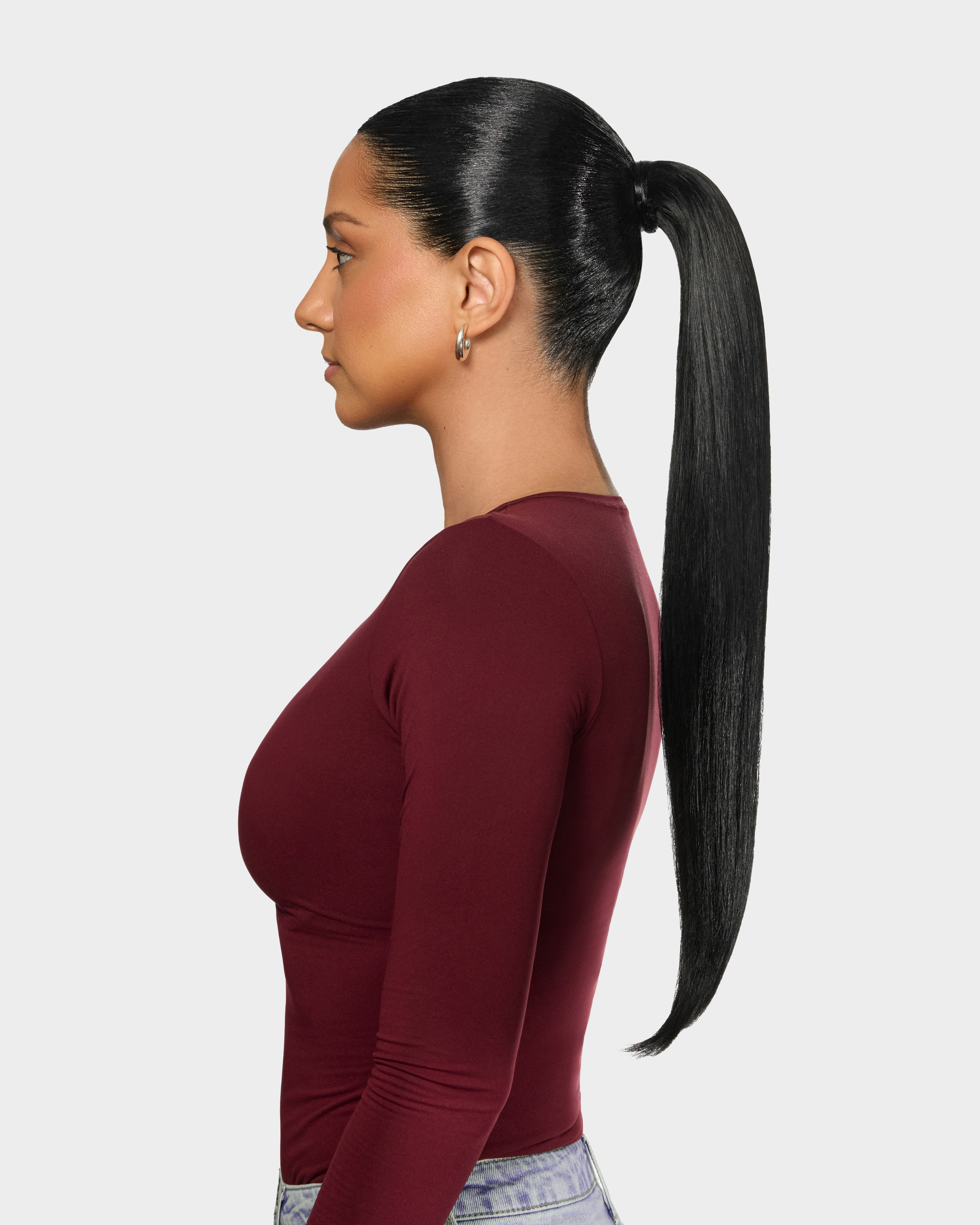 Midnight Noir Ponytail Extension