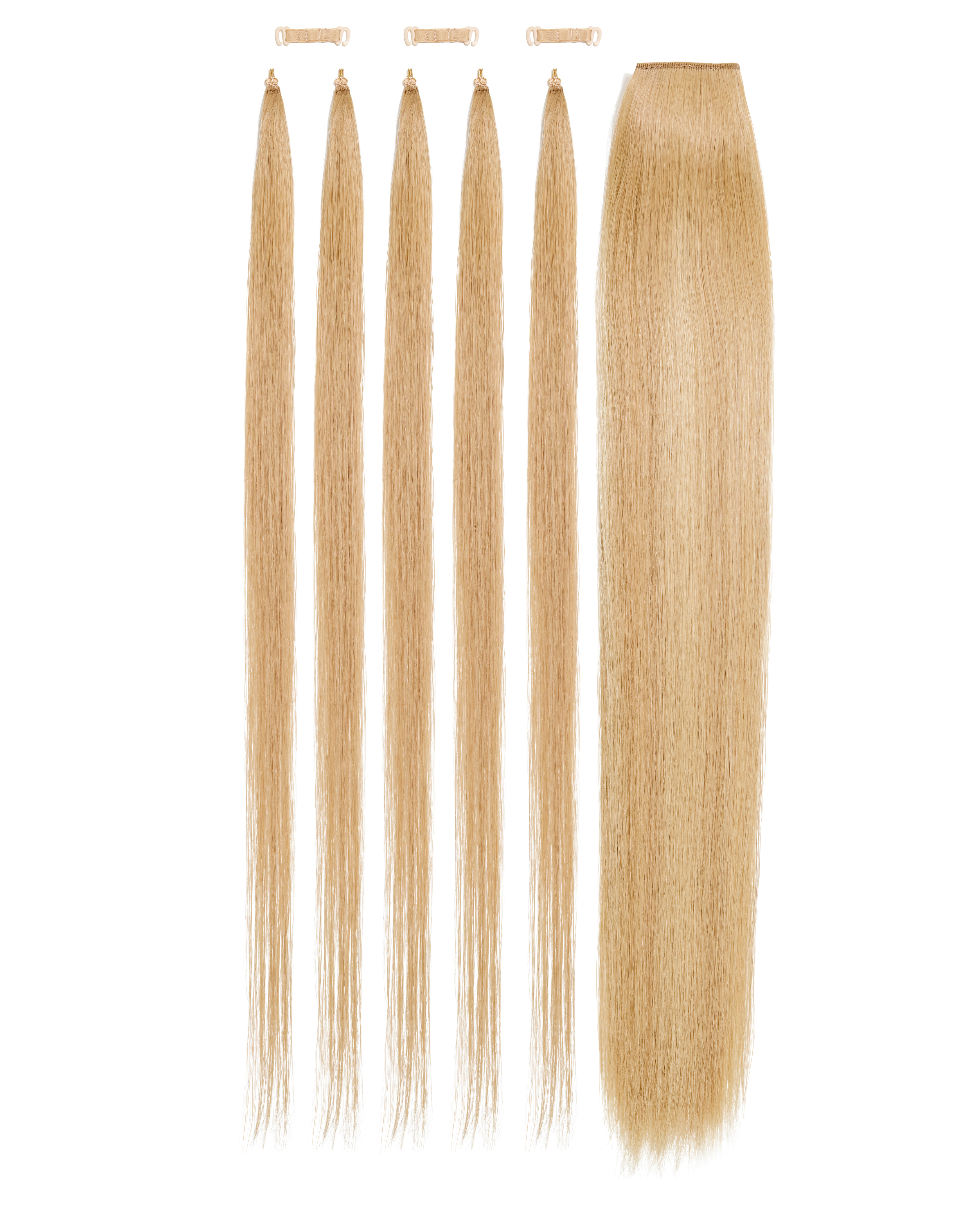Champagne Creme Ponytail Extension