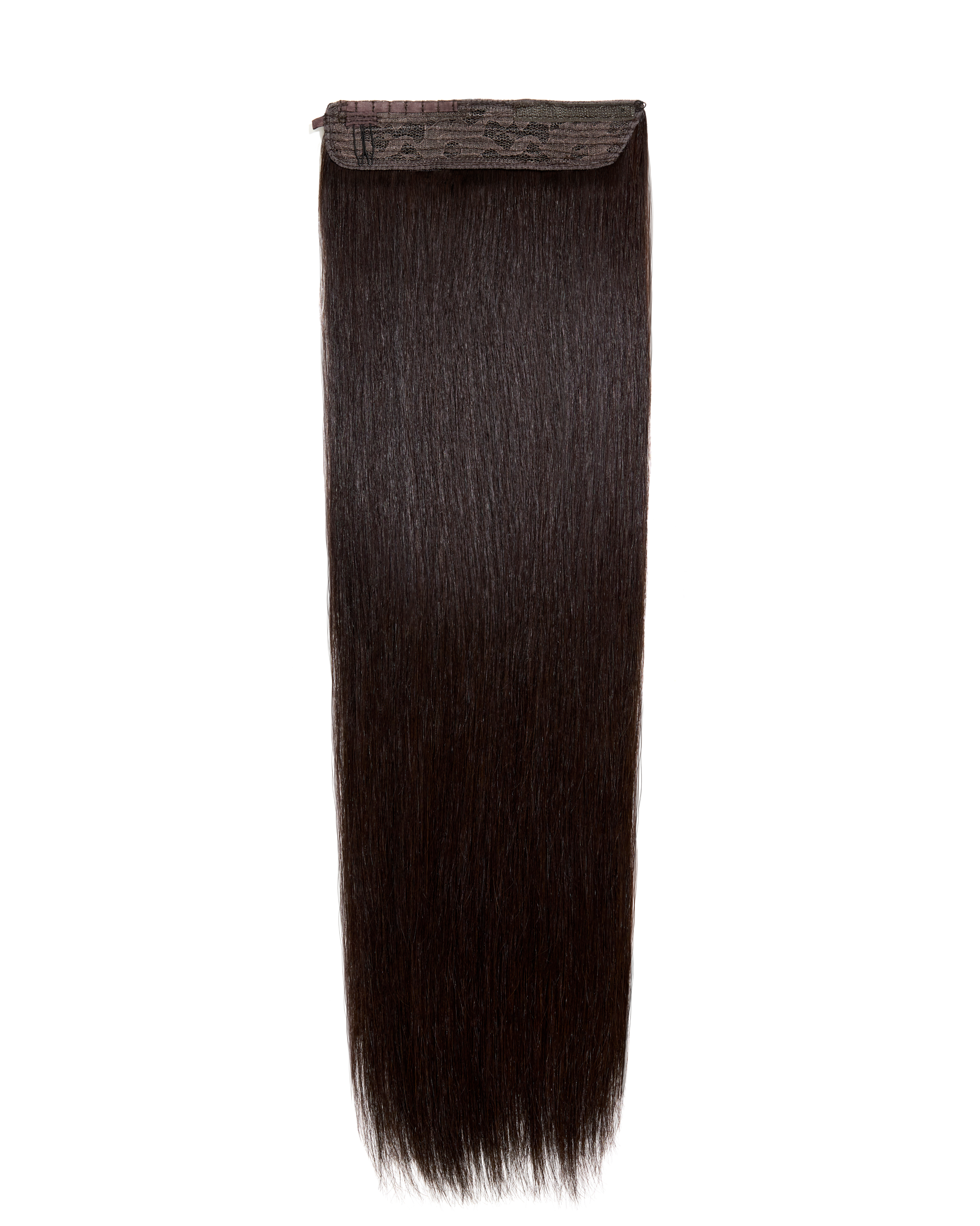 Silky Chocolate Ponytail Extension