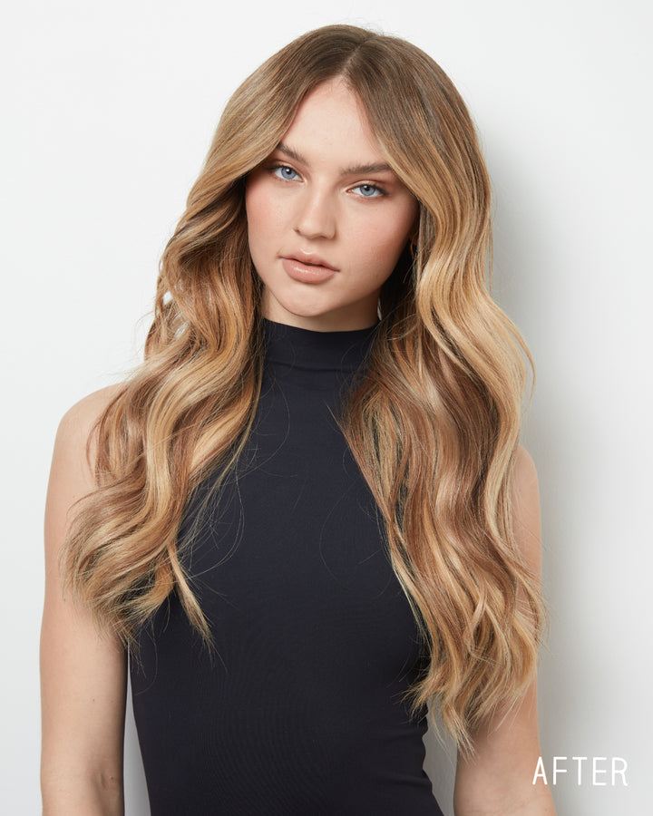 Chestnut Balayage 9 piece set